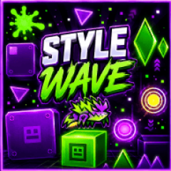 Thumbnail game - Geometry Dash Stylewave