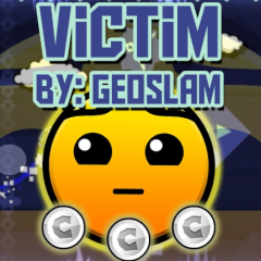 Thumbnail game - Geometry Dash Victim