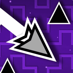 Thumbnail game - Geometry Dash Wave